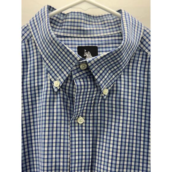 Men's U.S. polo Assn.  XL 17 plaid button down shirt - Picture 4 of 9